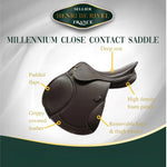 Henri de Rivel Millennium Covered Close Contact Saddle - Henri de Rivel - Equiluxe Tack