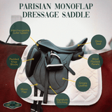Henri De Rivel Parisian Monoflap IGP Dressage Saddle - Henri de Rivel - Equiluxe Tack