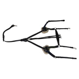 Henri de Rivel Pro 5 Point Elastic Breastplate Martingale with Running Attachment - Henri de Rivel - Equiluxe Tack
