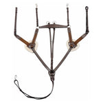 Henri de Rivel Pro 5 Point Elastic Breastplate Martingale with Running Attachment - Henri de Rivel - Equiluxe Tack