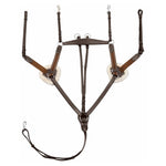 Henri de Rivel Pro 5 Point Elastic Breastplate Martingale with Running Attachment - Henri de Rivel - Equiluxe Tack