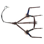 Henri de Rivel Pro 5 Point Elastic Breastplate Martingale with Running Attachment - Henri de Rivel - Equiluxe Tack