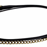 Henri de Rivel Pro Collection Leather Lead with 24" Solid Brass Chain - Henri de Rivel - Equiluxe Tack