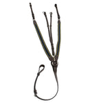 Henri de Rivel Pro Elastic Breastplate Martingale with Running Attachment - Henri de Rivel - Equiluxe Tack