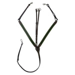 Henri de Rivel Pro Elastic Breastplate Martingale with Running Attachment - Henri de Rivel - Equiluxe Tack