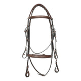 Henri de Rivel Pro Fancy Raised Comfort Crown Padded Bridle With Fancy Raised Reins - Henri de Rivel - Equiluxe Tack