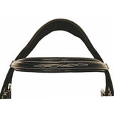 Henri de Rivel Pro Mono Crown Fancy Bridle with Patent Leather Piping and Laced Reins - Henri de Rivel - Equiluxe Tack