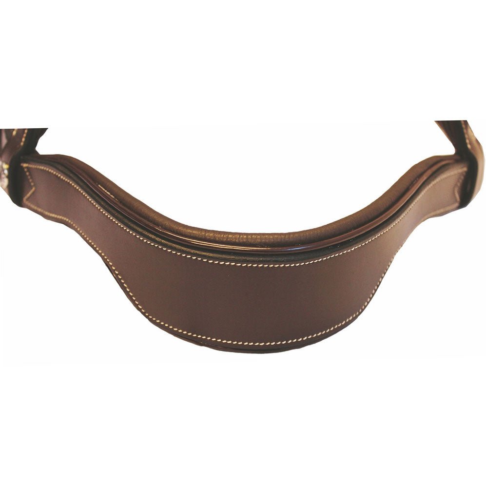 Henri de Rivel Pro Mono Crown Fancy Bridle with Patent Leather Piping and Laced Reins - Henri de Rivel - Equiluxe Tack