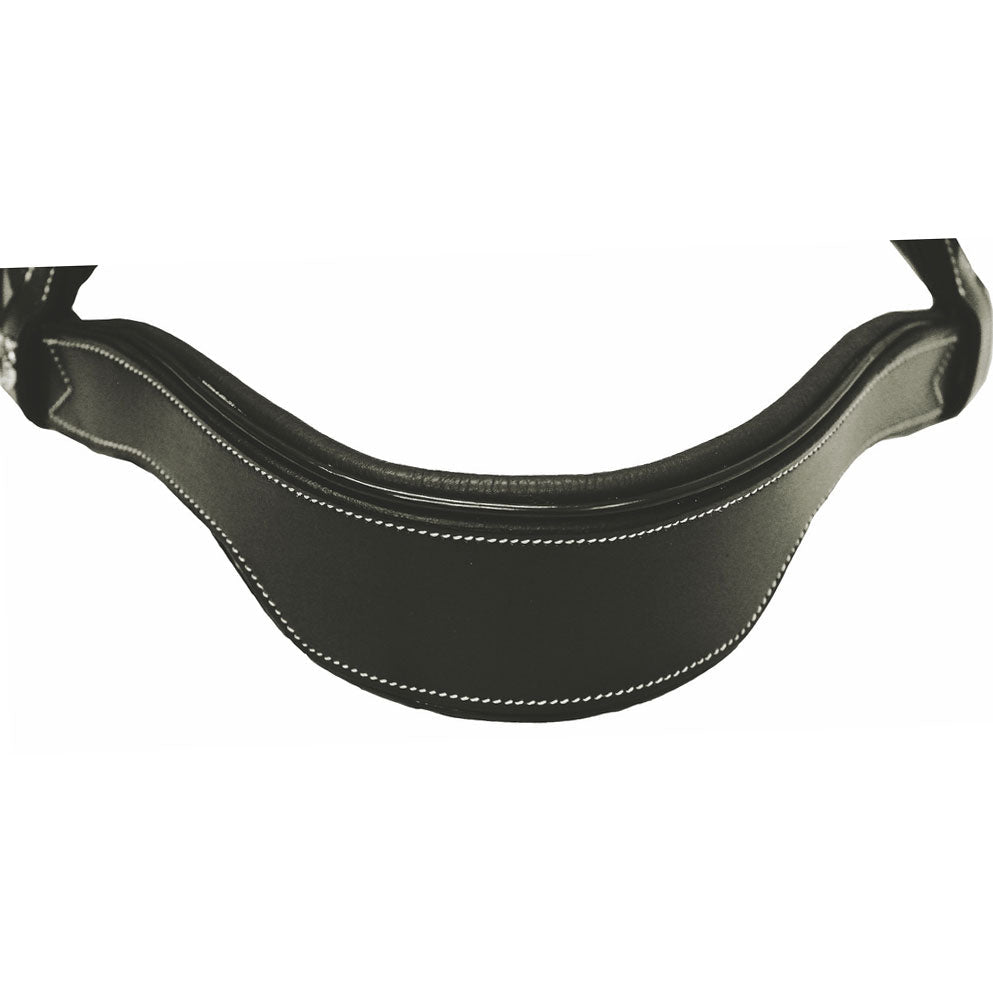 Henri de Rivel Pro Mono Crown Fancy Bridle with Patent Leather Piping and Laced Reins - Henri de Rivel - Equiluxe Tack