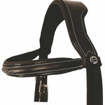 Henri de Rivel Pro Mono Crown Fancy Bridle with Patent Leather Piping and Laced Reins - Henri de Rivel - Equiluxe Tack