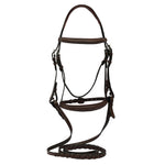 Henri de Rivel Pro Mono - Crown Padded Wide Noseband Bridle - Henri de Rivel - Equiluxe Tack