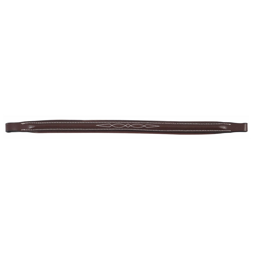 Henri de Rivel Pro Raised Fancy Stitched Replacement Browband for Traditional Style Bridles - Henri de Rivel - Equiluxe Tack