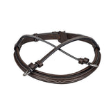 Henri de Rivel Pro Wide Padded Raised Fancy Stitched Noseband For Mono Crown Bridle - Henri de Rivel - Equiluxe Tack