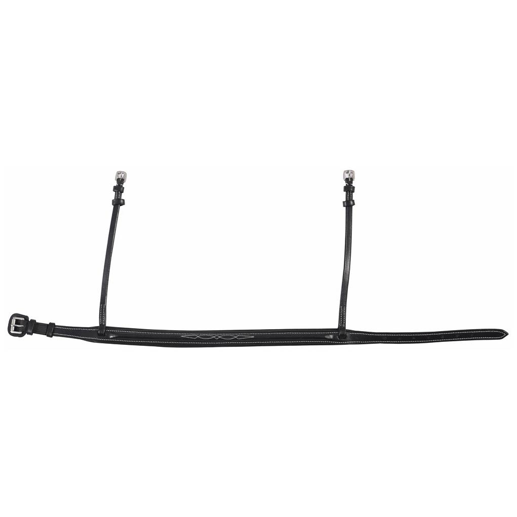 Henri de Rivel Pro Wide Padded Raised Fancy Stitched Noseband For Mono Crown Bridle - Henri de Rivel - Equiluxe Tack