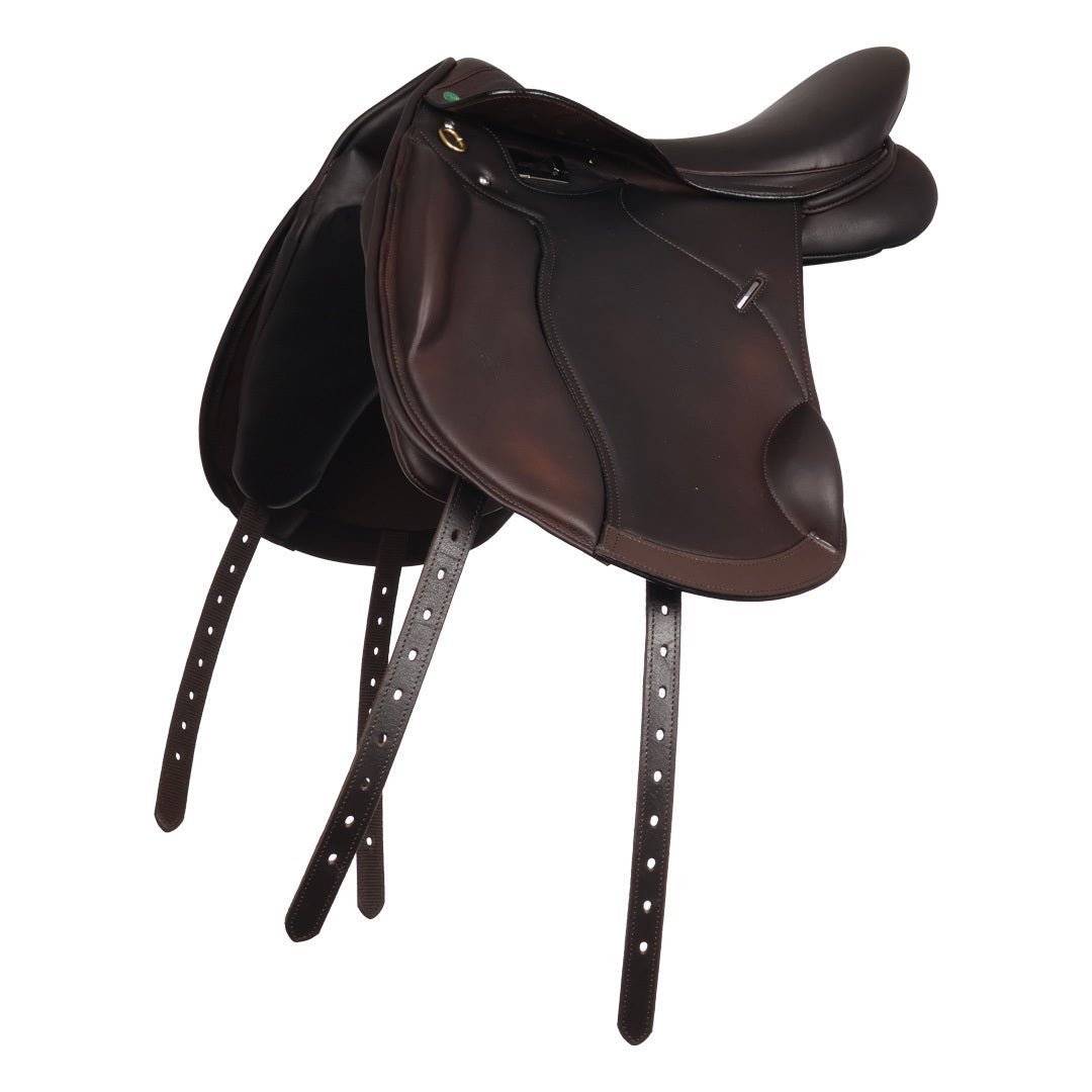 Henri de Rivel VSD IGP Saddle with Flocked Panel - Henri de Rivel - Equiluxe Tack