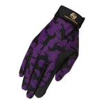 Heritage Performance Glove - Printed Pattern - Heritage - Equiluxe Tack