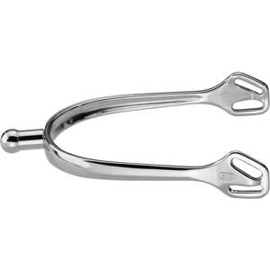 Herm Sprenger 20mm Ultra Fit Stainless Steel Spurs w/ Ball Neck - No Rowel - Herm Sprenger - Equiluxe Tack