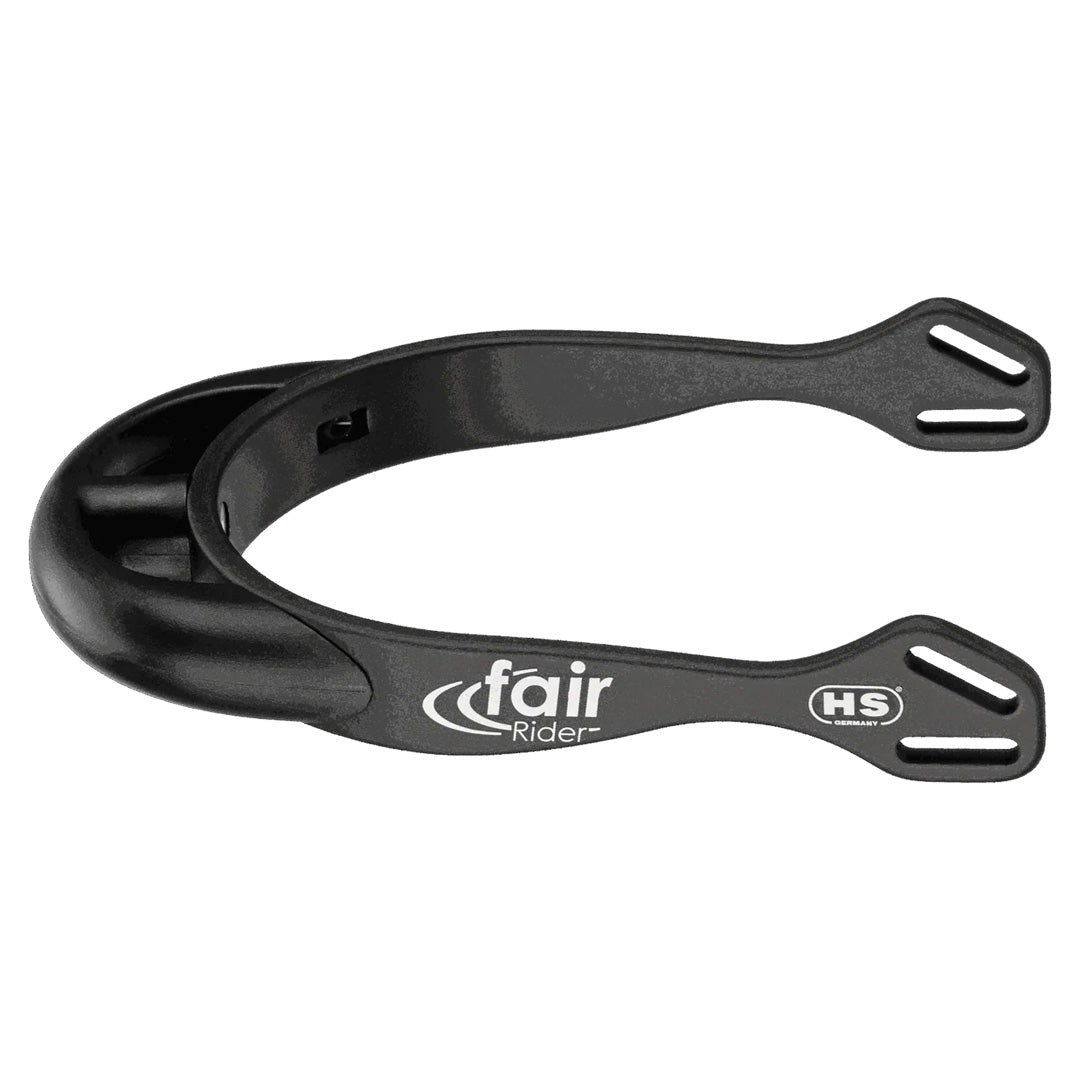 Herm Sprenger Fairrider Spurs - 20Mm Rounded Black/Black - Equiluxe Tack