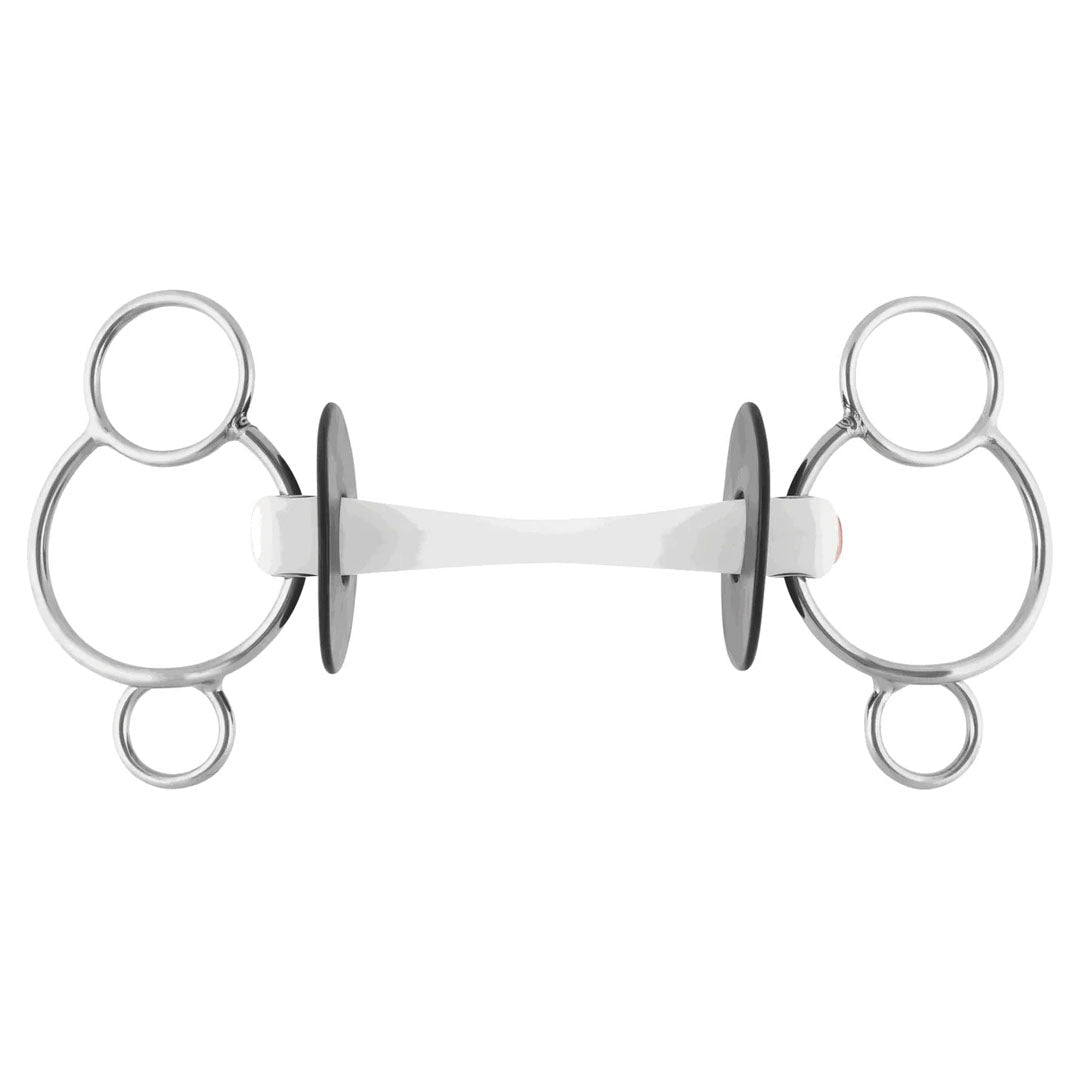 Herm Sprenger Nathe 3-Ring Bit With Flexible Mullen Mouth - Equiluxe Tack
