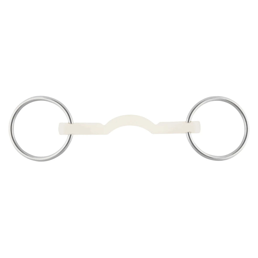 Herm Sprenger Nathe Mullen Mouth Bit With Port - Loose Ring 5 1/4"/ Normal - Equiluxe Tack