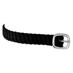Herm Sprenger Perlon Spur Straps Black/ 17 3/4" - Equiluxe Tack