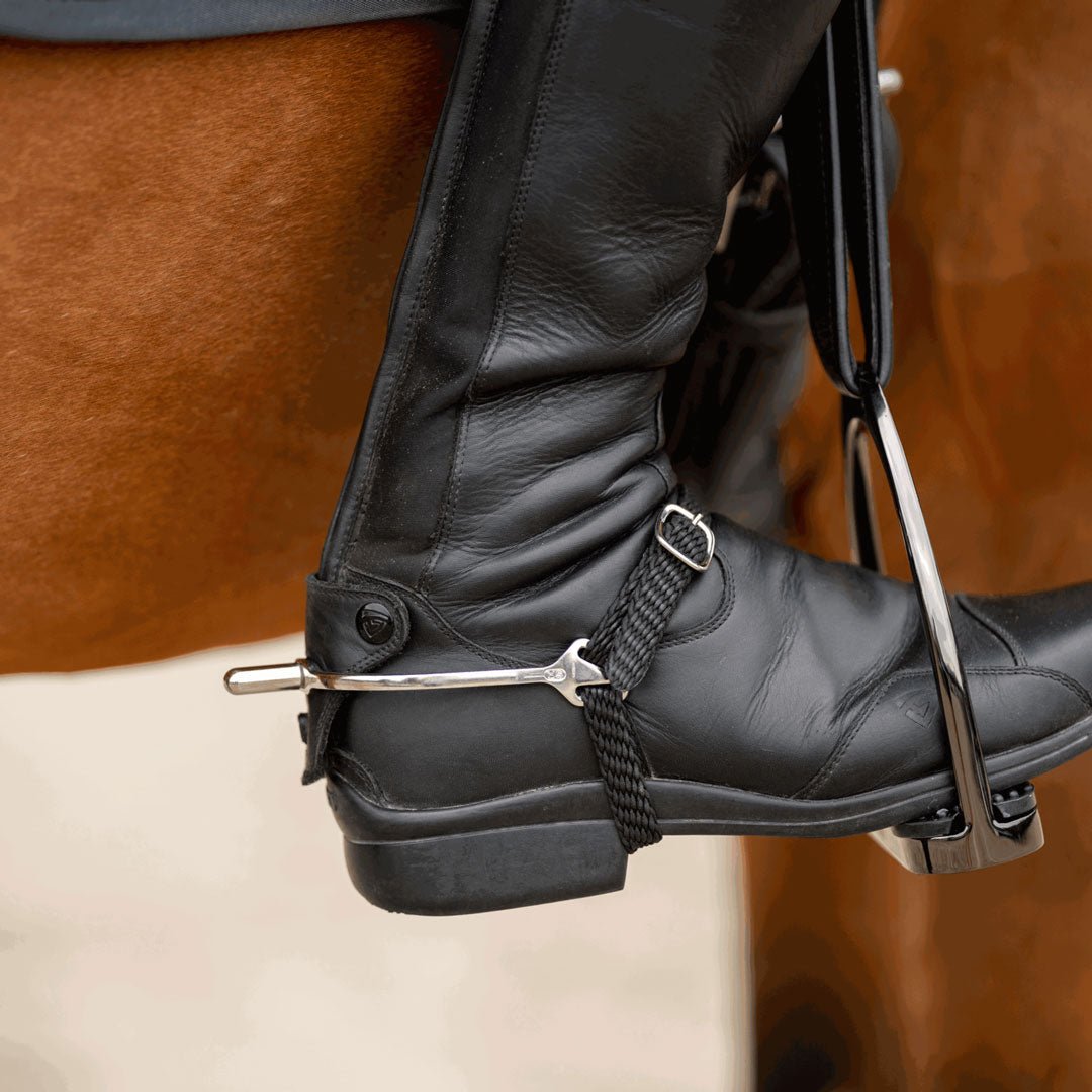 Herm Sprenger Spurs Quality 55 Slimline Bootprotect 20 mm Rounded Neck - Breeches.com - Equiluxe Tack