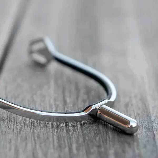 Herm Sprenger Spurs Quality 55 Slimline Bootprotect 25 mm Rounded Neck - Breeches.com - Equiluxe Tack