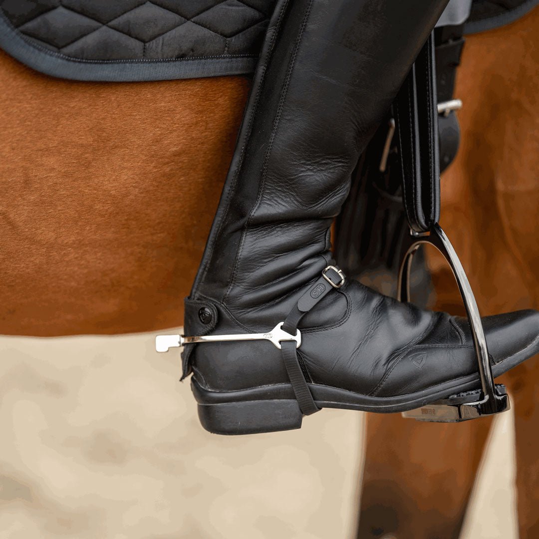 Herm Sprenger Spurs Slimline Bootprotect 20 mm Hammer Neck - Breeches.com - Equiluxe Tack