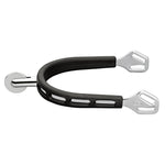 Herm Sprenger Stainless Steel Ultra Fit Extra Grip w/ Big Round Rowel Spurs - 30mm - Herm Sprenger - Equiluxe Tack
