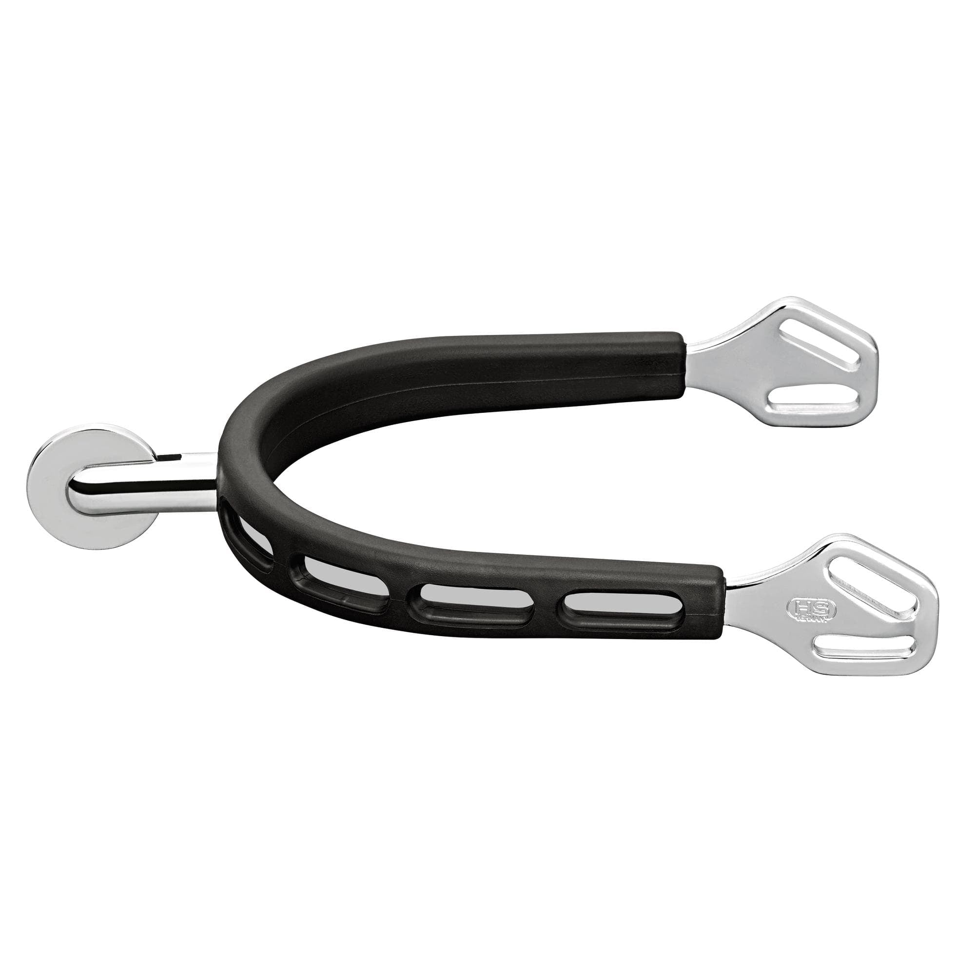 Herm Sprenger Stainless Steel Ultra Fit Extra Grip w/ Big Round Rowel Spurs - 30mm - Herm Sprenger - Equiluxe Tack
