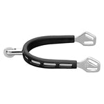 Herm Sprenger Ultra Fit Extra Grip Spurs With Balkenhol Fastening - Rounded Neck End 30Mm/ Small Round Rowel - Equiluxe Tack