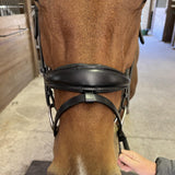 Hidden Flash! Pro - Fit Comfortable Bridle in Havana Brown or Black with Flash Noseband and Clincher Browband - CorrectConnect - Equiluxe Tack