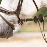 Hidden Flash! Pro - Fit Comfortable Bridle in Havana Brown or Black with Flash Noseband and Clincher Browband - CorrectConnect - Equiluxe Tack