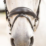 Hidden Flash! Pro - Fit Comfortable Bridle in Havana Brown or Black with Flash Noseband and Clincher Browband - CorrectConnect - Equiluxe Tack