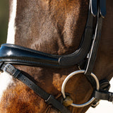 Hidden Flash! Pro - fit Comfortable Bridle with Patent Noseband and Crystal Browband - CorrectConnect - Equiluxe Tack