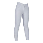HKM Ari Mid Rise - Sil. Full Seat Ladies Riding Breeches - HKM - Equiluxe Tack