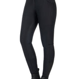 HKM Ari Mid Rise - Sil. Full Seat Ladies Riding Breeches - HKM - Equiluxe Tack