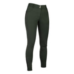HKM Ari Mid Rise - Sil. Knee Patch Ladies Riding Breeches - HKM - Equiluxe Tack