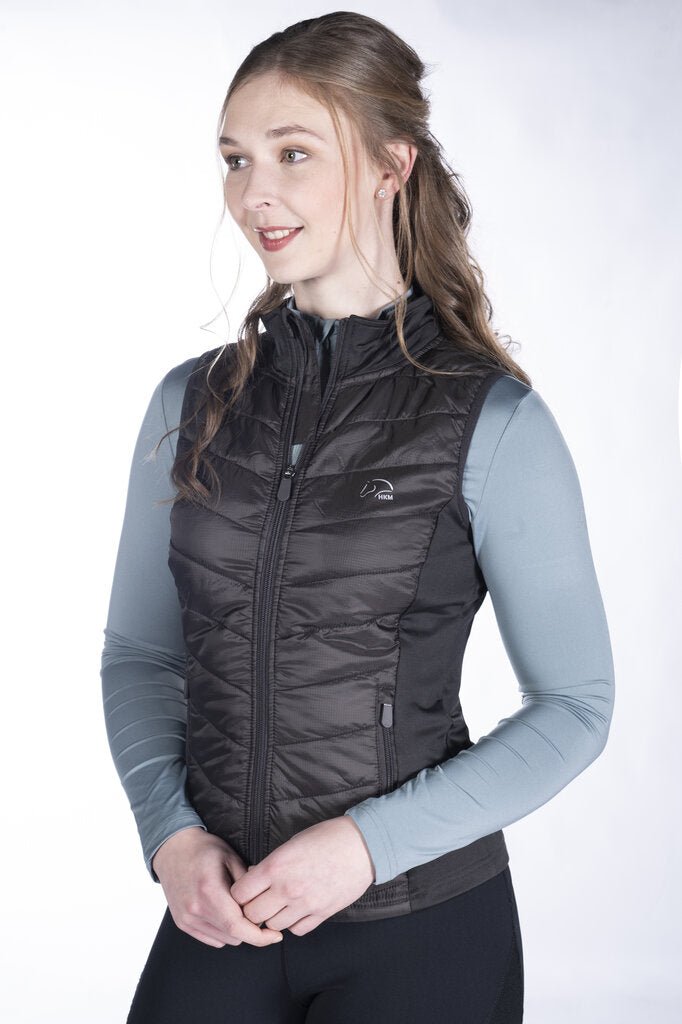 HKM Basel - Style Ladies Jersey/Nylon Vest - HKM - Equiluxe Tack