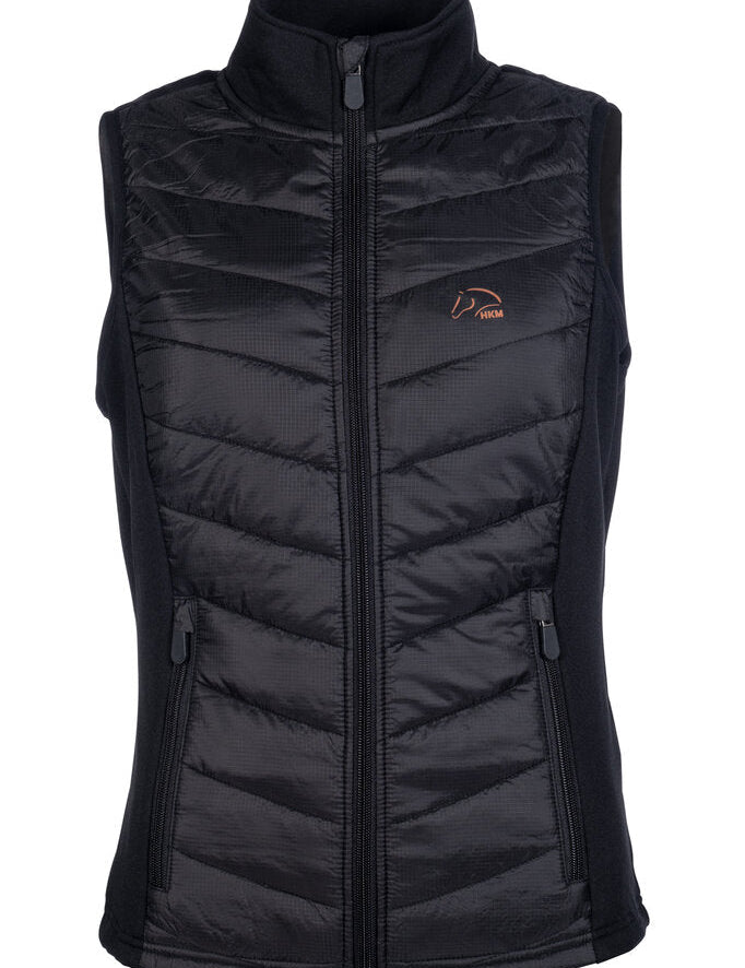 HKM Basel - Style Ladies Jersey/Nylon Vest - HKM - Equiluxe Tack