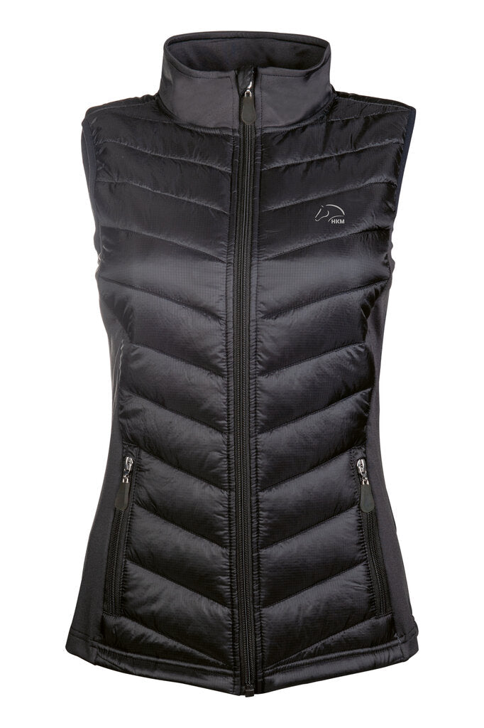 HKM Basel - Style Ladies Jersey/Nylon Vest - HKM - Equiluxe Tack