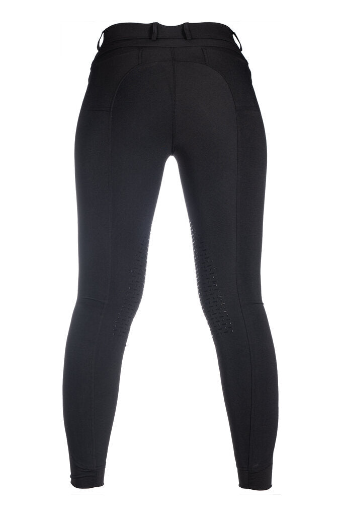 HKM Essentials - Silicone Knee Patch Riding Breeches - HKM - Equiluxe Tack