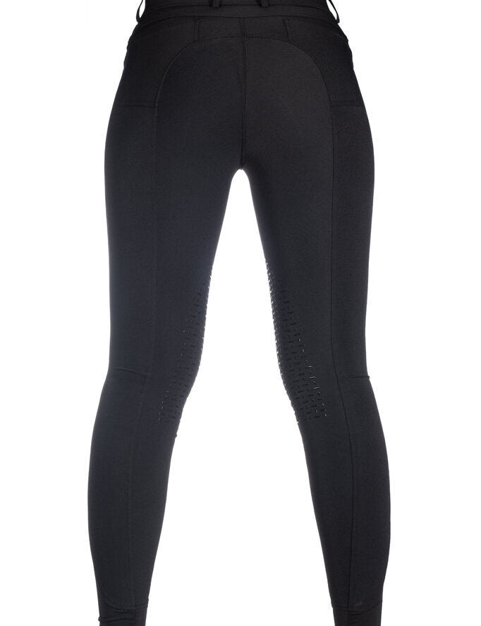 HKM Essentials - Silicone Knee Patch Riding Breeches - HKM - Equiluxe Tack