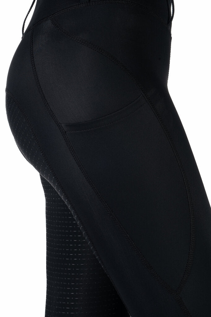 HKM Jil High Waist - Sil. Full Seat Ladies Riding Leggings - HKM - Equiluxe Tack