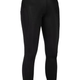 HKM Jil High Waist - Sil. Knee Patch Ladies Riding Leggings - HKM - Equiluxe Tack