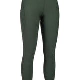 HKM Jil High Waist - Sil. Knee Patch Ladies Riding Leggings - HKM - Equiluxe Tack