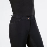HKM Rosegold Glamour Ladies Riding Breeches Style S.F. Seat - HKM - Equiluxe Tack