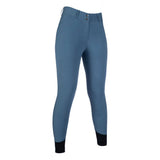HKM Tampa - Silicone Knee Patch Riding Breeches - HKM - Equiluxe Tack