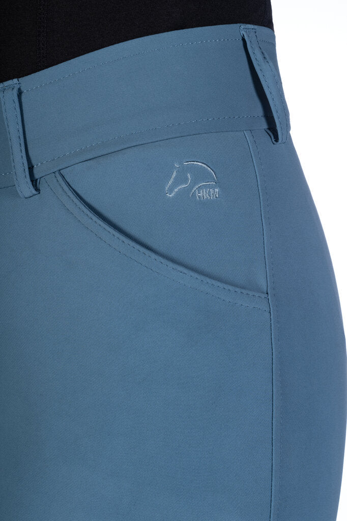 HKM Tampa - Silicone Knee Patch Riding Breeches - HKM - Equiluxe Tack