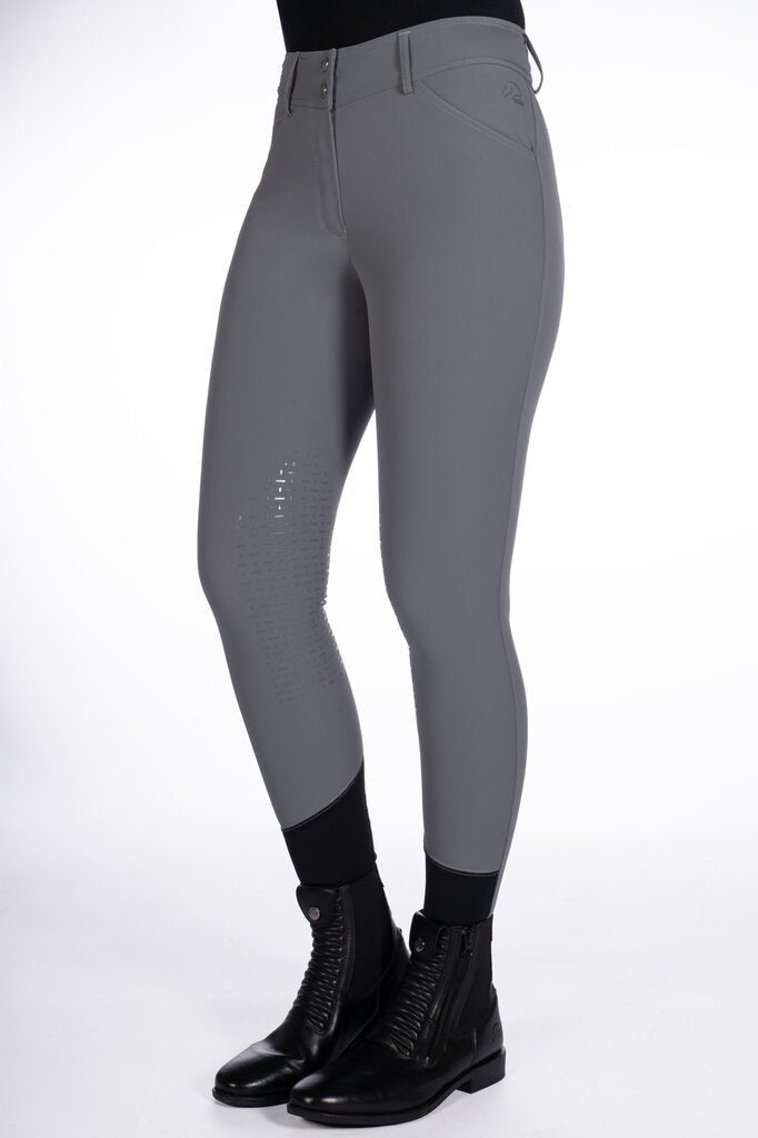 HKM Tampa - Silicone Knee Patch Riding Breeches - HKM - Equiluxe Tack